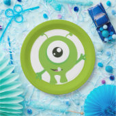 小さなモンスターグリーン誕生日プレート ペーパープレート (パーティー)