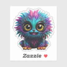 小さなモンスターズカスタムカットビニールシール