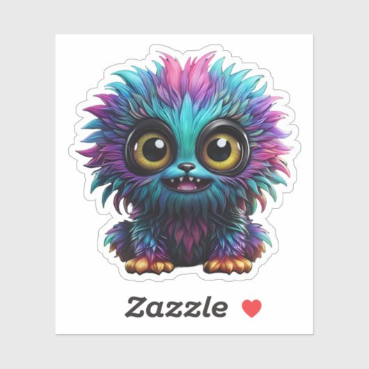 小さなモンスターズカスタムカットビニールシール シール (シート)