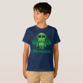 小さなモンスターCthulhuかわいい不気味な神話の仲間 Tシャツ (正面フル)