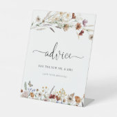 小さなヤマトフラワーアドバイス標識 台座サイン (正面)