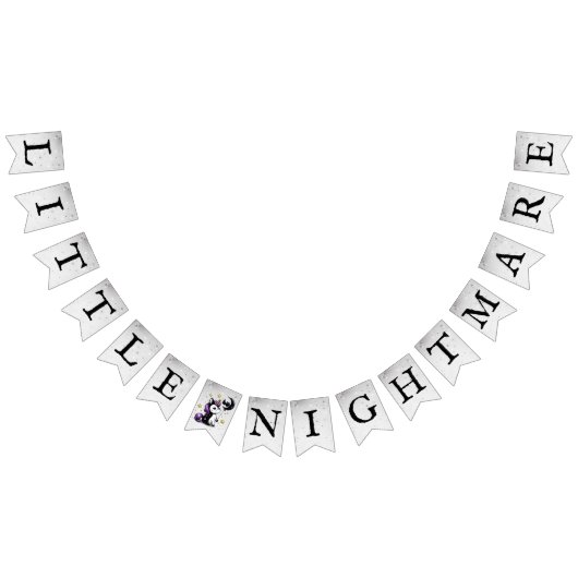 小さなユニコーン赤ちゃんシャワー バンティングフラッグ (全)