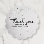 小さなユニコーン赤ちゃんシャワー フェイバータグ (裏面)