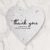 小さなユニコーン赤ちゃんシャワー フェイバータグ (裏面)