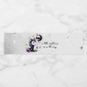 小さなユニコーン赤ちゃんシャワー ペットボトルラベル (シングルラベル)