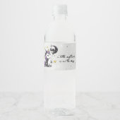 小さなユニコーン赤ちゃんシャワー ペットボトルラベル (正面)