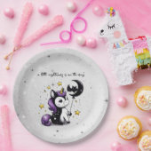 小さなユニコーン赤ちゃんシャワー ペーパープレート (パーティー)