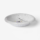 小さなユニコーン赤ちゃんシャワー ペーパーボウル (傾斜あり)