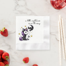 小さなユニコーン赤ちゃんシャワー 縁ありカクテルナプキン