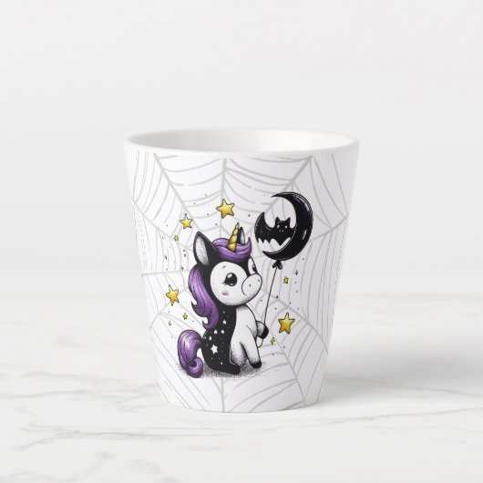 小さなユニコーン カフェラテマグ (正面)