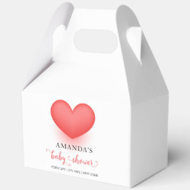 小さなユニーク恋人のバレンタインデーシャワー フェイバーボックス