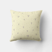 小さなライラの花 クッション (裏面)