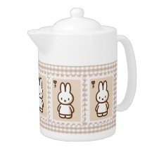 小さなラテかわいいティーポット