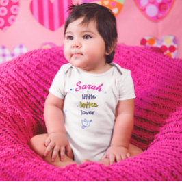 小さなラトケ好きのハヌカ ベビーTシャツ