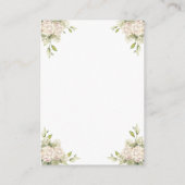 小さなラムチョップ水の色おむつラッフル エンクロージャーカード (裏面)