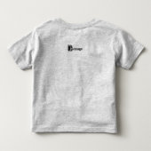小さなリス トドラーTシャツ (裏面)