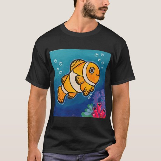 小さなリーフエクスプローラー Tシャツ (正面)