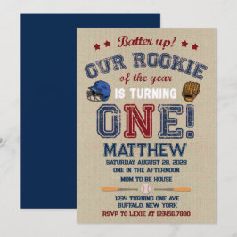 小さなルーキーをバッターで上に回す 招待状