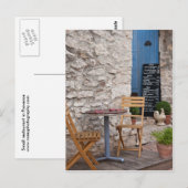 小さなレストラン ポストカード (正面/裏面)