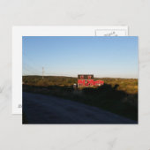 小さなレッドハウス ポストカード (正面/裏面)