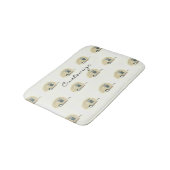 小さなレトロヴィンテージ バスマット (アングル)