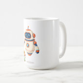 小さなロボットガーデナー コーヒーマグカップ (正面右)