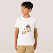 小さなロボットガーデナー Tシャツ (正面フル)