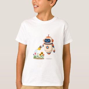 小さなロボットガーデナー Tシャツ