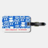 小さなロボット ラゲッジタグ (裏面横)