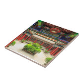 小さなワイルドグース神殿、中国 タイル (側面)