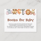 小さなワイルドワンベビーカード用の本 エンクロージャーカード (正面)