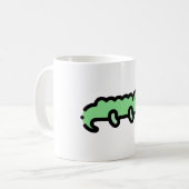 小さなワニ コーヒーマグカップ (正面左)