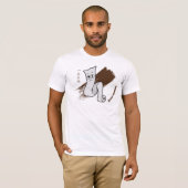 小さな一反木門妖怪 Tシャツ (正面フル)