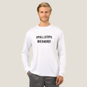 小さな一歩大きなエネルギー トライブレンドＴシャツ (正面全体)