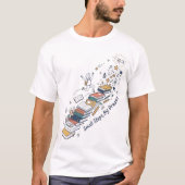 小さな一歩大きな夢教育Tシャツ Tシャツ (正面)