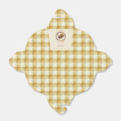 小さな七面鳥の感謝祭秋赤ちゃんシャワー フェイバーボックス (折り畳みなし)