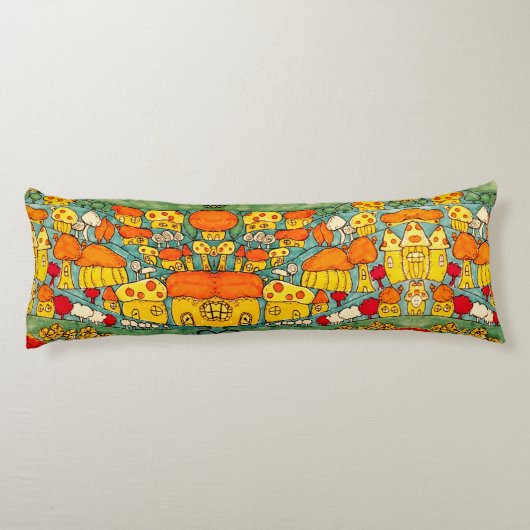 小さな不思議な家々の村 ボディピロー (裏面)