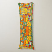 小さな不思議な家々の村 ボディピロー (正面縦)