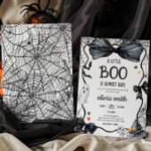 小さな不気味ブー赤ちゃんシャワー 招待状