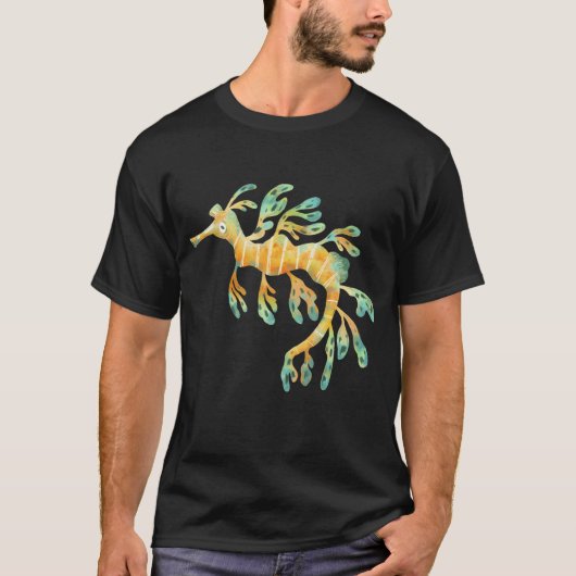小さな世界の魚 Tシャツ (正面)