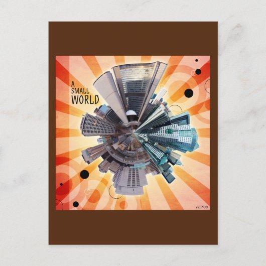 小さな世界 ポストカード (正面)