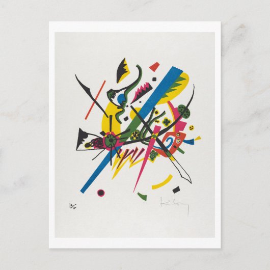 小さな世界I by Kandinsky ポストカード (正面)