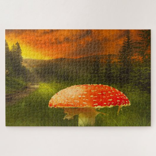 小さな人々がアイルランドに住んでいるレプレチャウン ジグソーパズル (横)