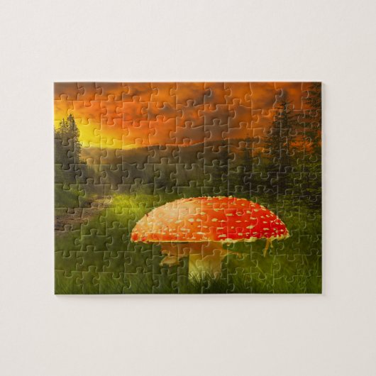 小さな人々がアイルランドに住んでいるレプレチャウン ジグソーパズル (横)