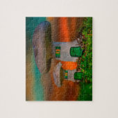 小さな人々がアイルランドに住んでいるレプレチャウン ジグソーパズル (縦)