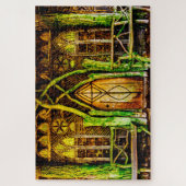 小さな人々がアイルランドに住んでいるレプレチャウン ジグソーパズル (縦)