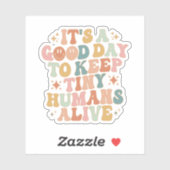 小さな人間が生きて保いい日だ シール (シート)