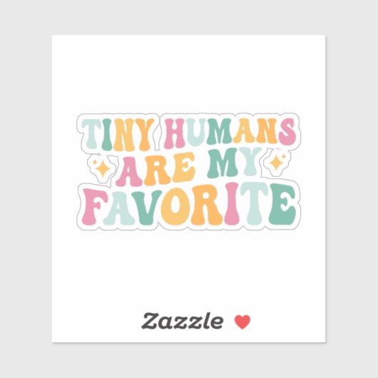 小さな人間が私お気に入りのだ シール (シート)