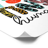 小さな人間にとって良い日だが、1/2ではない ポスター (角)