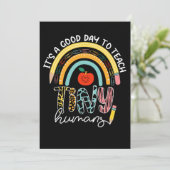 小さな人間にとって良い日だ教えよ。2/2ではない サンキューカード (スタンド正面)